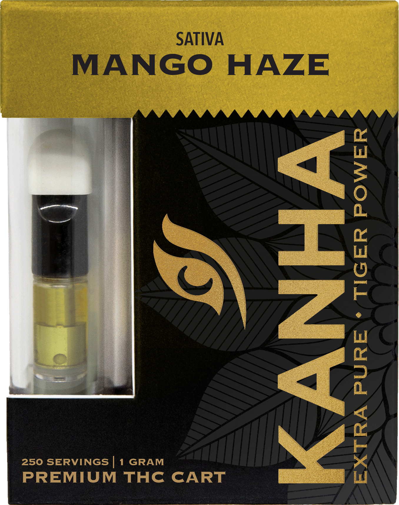 Photograph of product: Kanha Mango Haze 1g Vape Cart