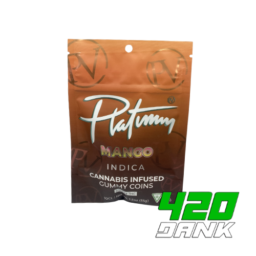 Photograph of product: Platinum Vape - 200mg TH-oui Gummies - Berry (I)