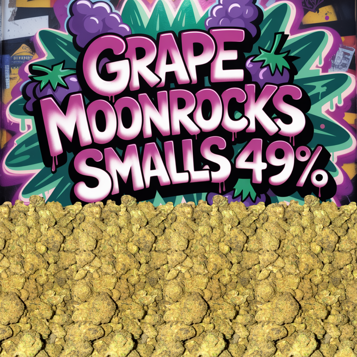 Photograph of product: Grape | Moon Rocks | Tier Five - 28g