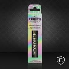 Photograph of product: CHURCH - Adjustable Battery - Black