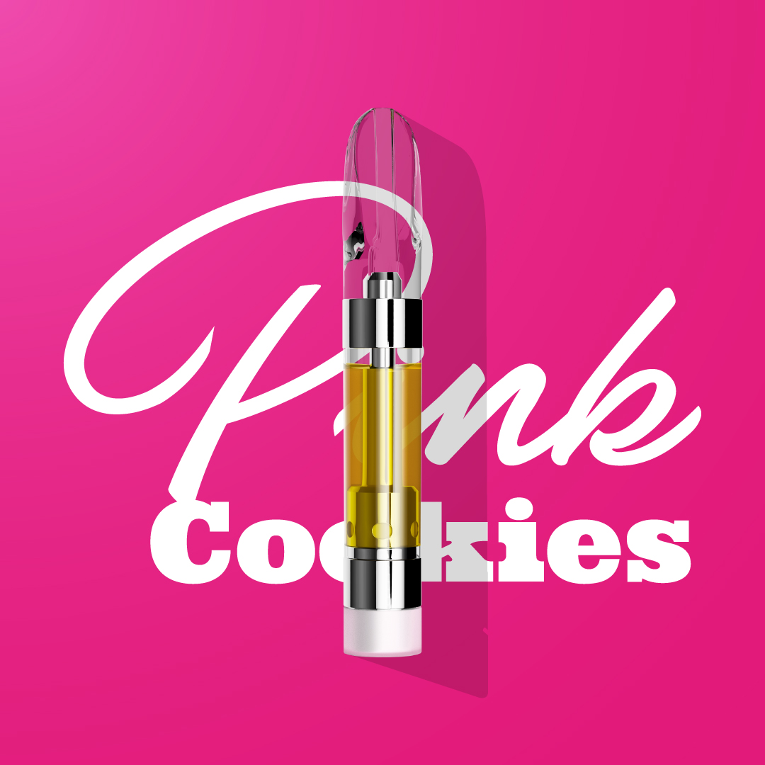 Photograph of product: Cartridge | Crystal Clear | Pink Cookies [Distillate]