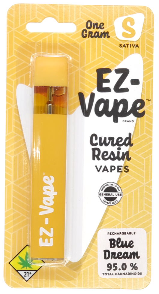 Photograph of product: EZ VAPE Blue Dream Disp 1g