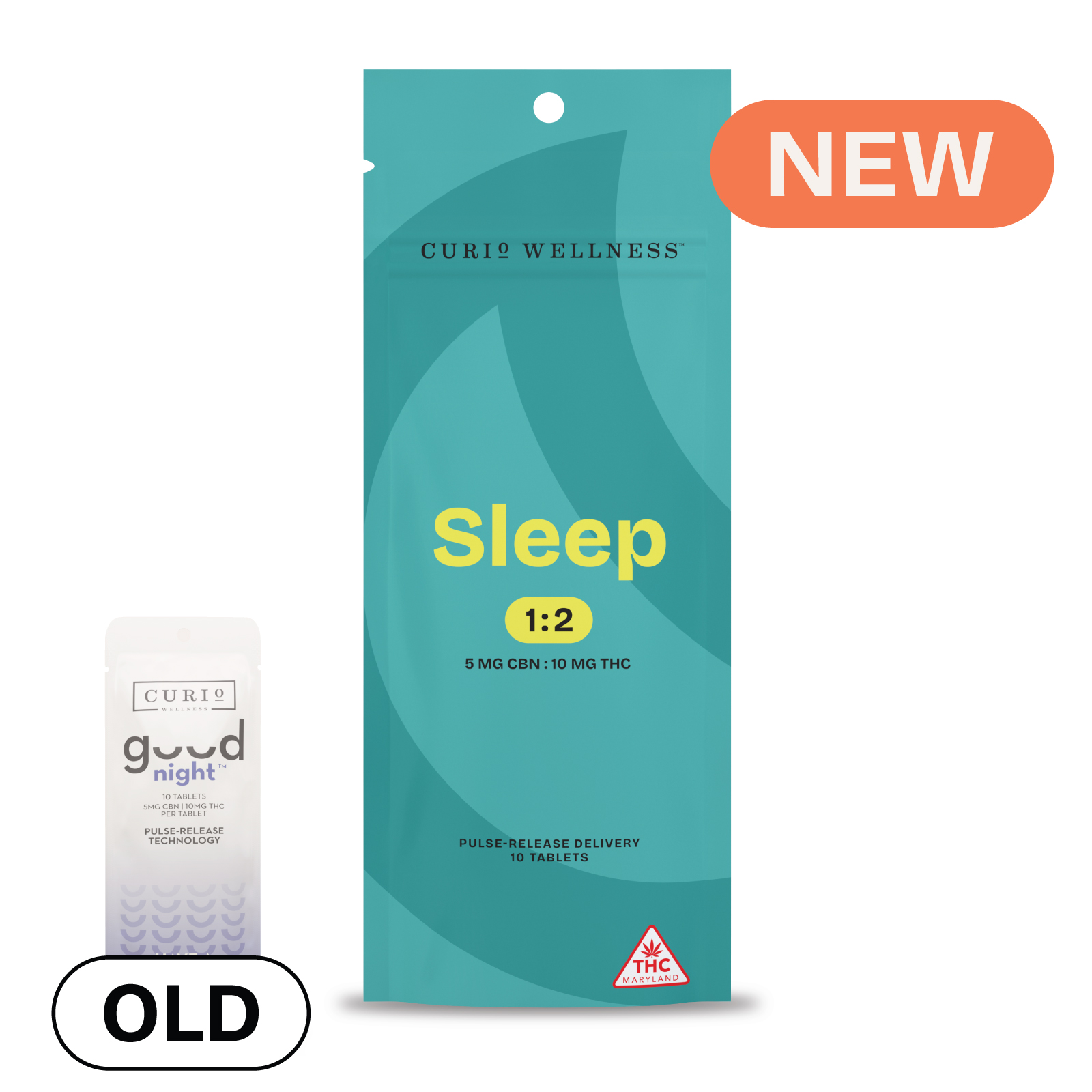 Photograph of product: Sleep 1:2 Pulse-Release Tablets (Formerly Good Night Pulse Release Tablets)