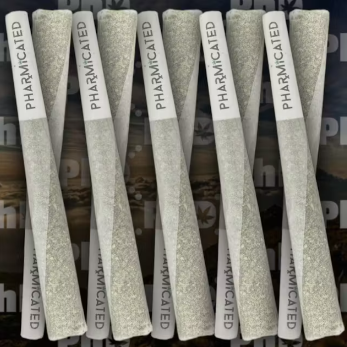 Photograph of Product: Pharmicated- Pre-Roll-Peach Mimosa - 1g