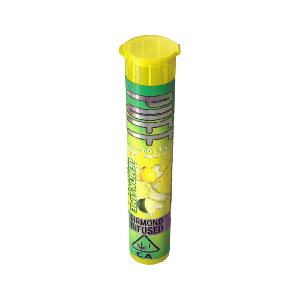 Photograph of product: Lemon Lime Twist Diamond Infused Pre Roll