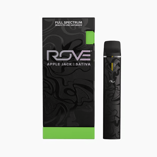 Photograph of product: Rove Live Resin AIO Vape Apple Jack 1g - 