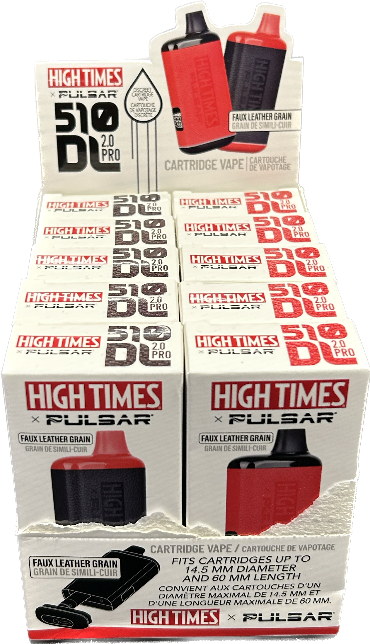 Photograph of product: ACC | High Times x Pulsar | 510 DL 2.0 PRO VV - 1000 mAh