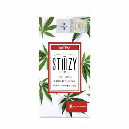 Photograph of product: Stiiizy POD Orange Sunset .5g