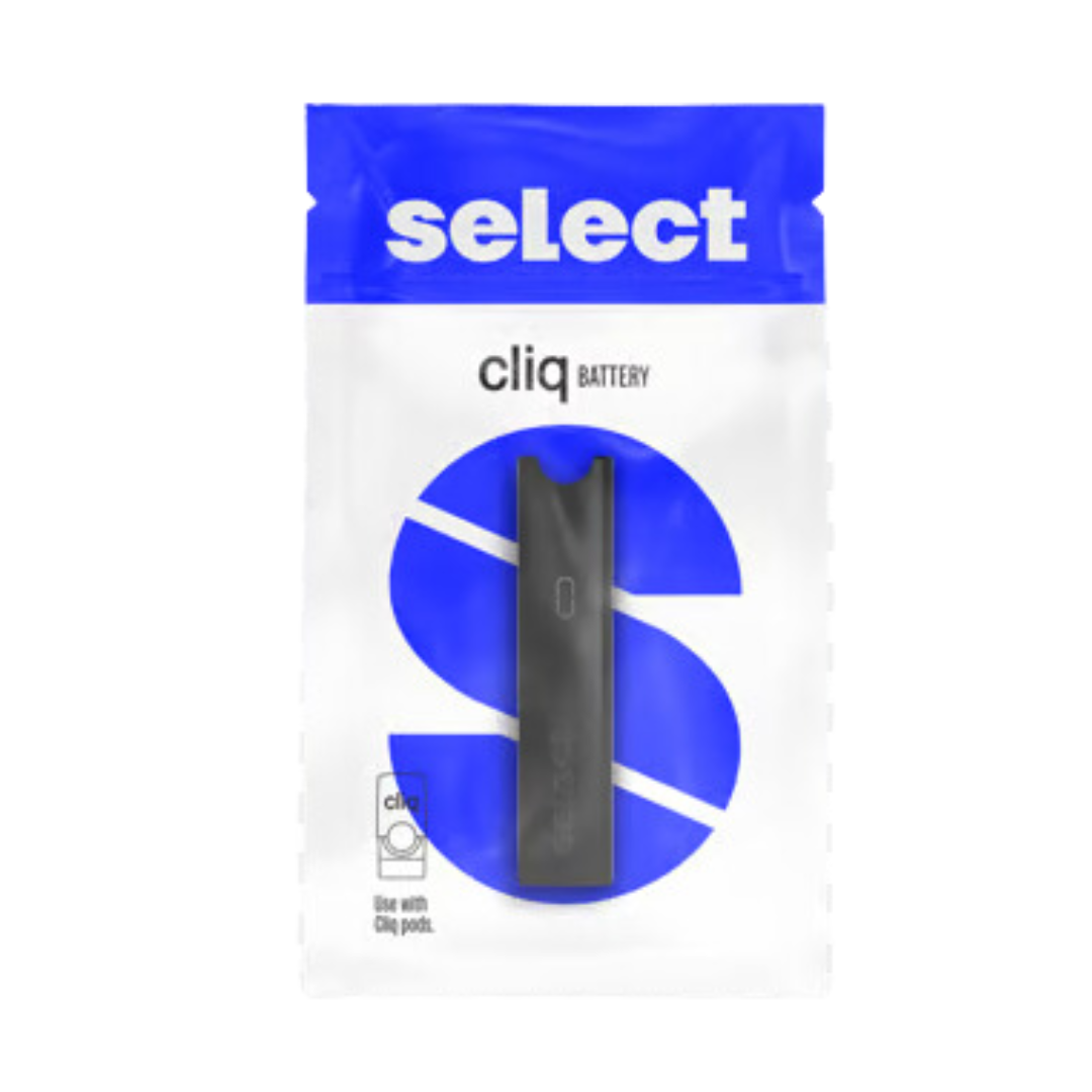 Photograph of product: Select Strains - Cliq Battery - Black