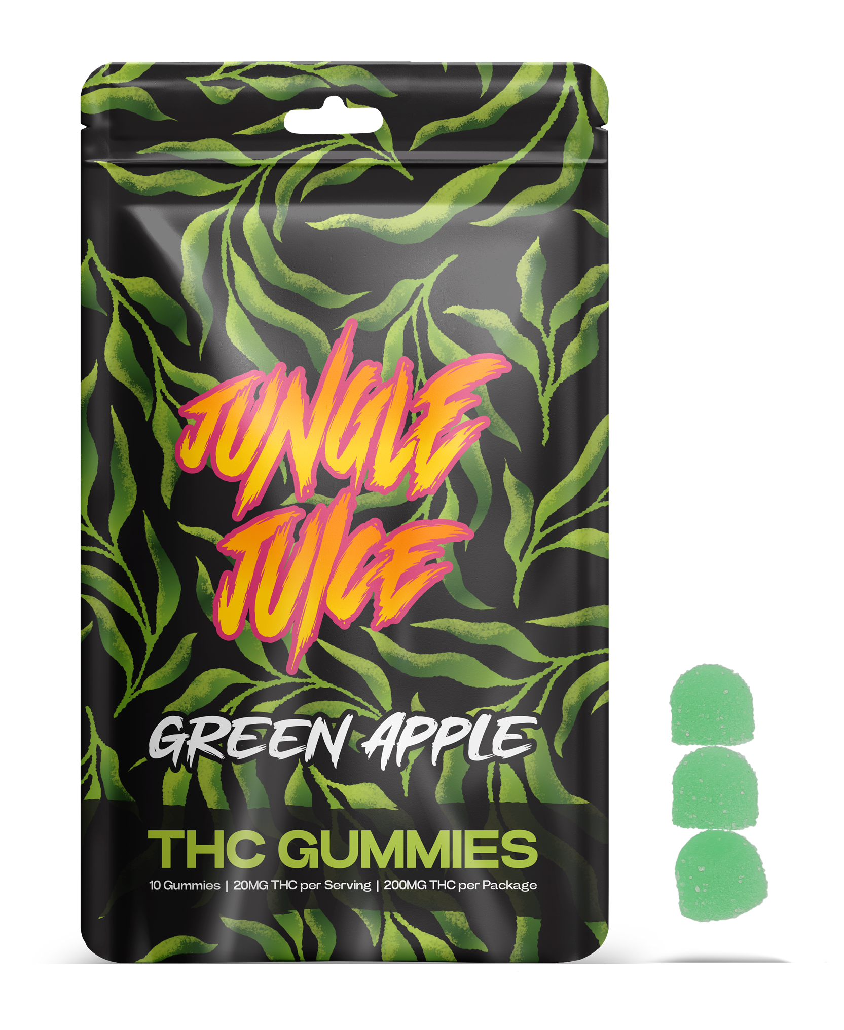 Photograph of product: Green Apple Gummies