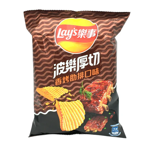 Photograph of product: Exotic Lays - Roasted Ribs (Taiwan)