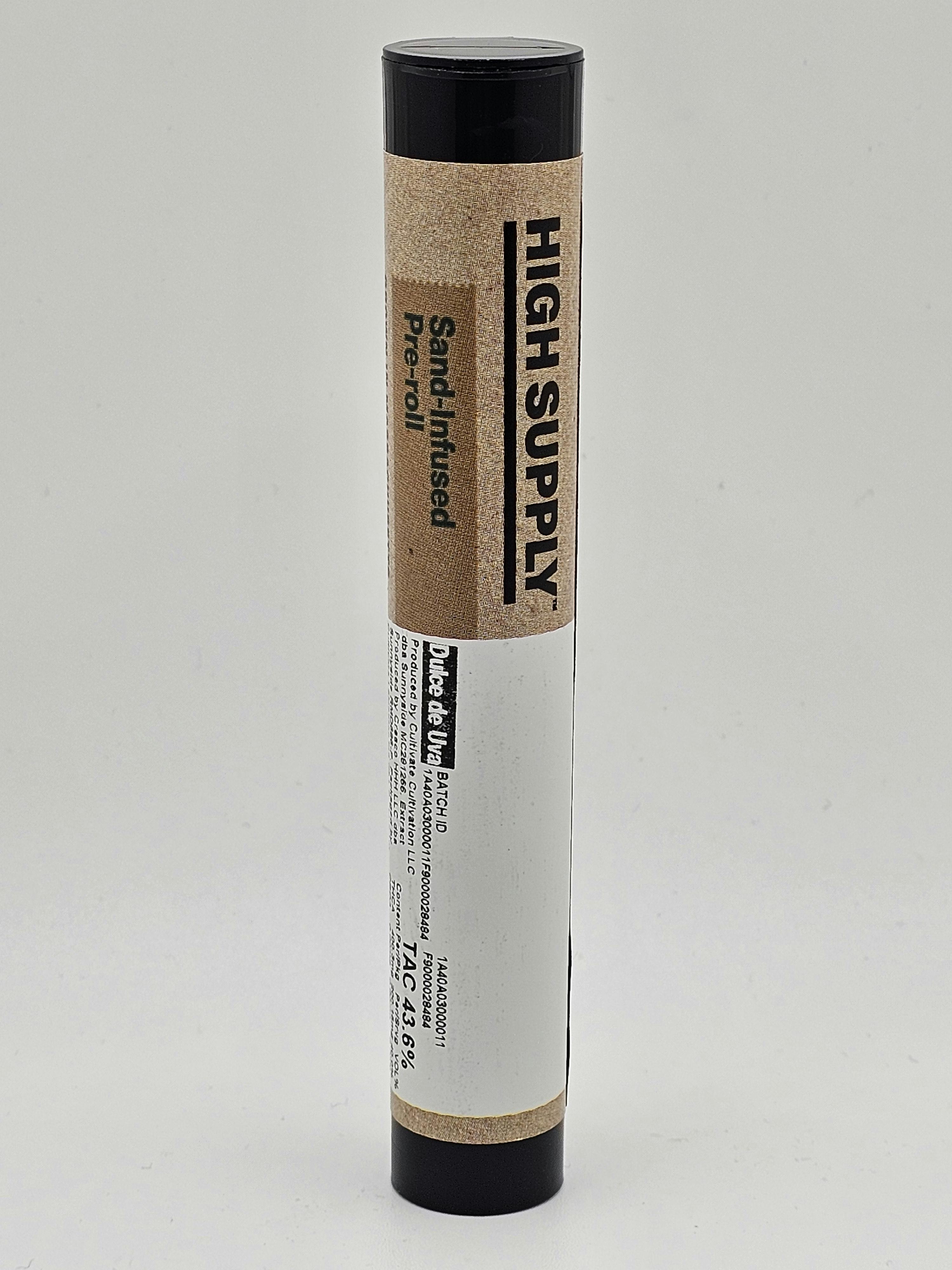 Photograph of product: DULCE DE UVA 2PK SAND INFUSED PREROLL (I)