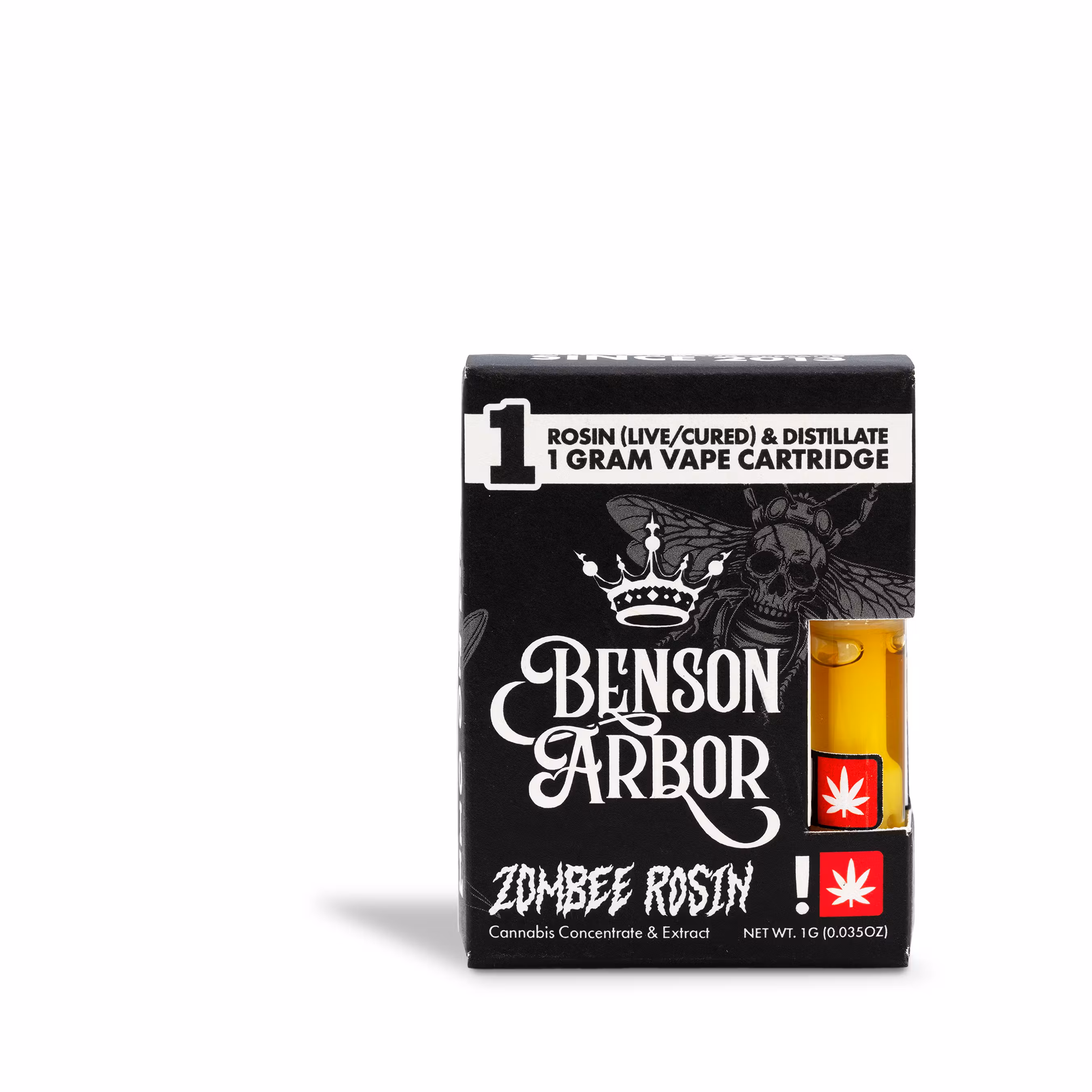 Photograph of product: Benson Arbor - Orange Fire Zombee Rosin Cart (S)