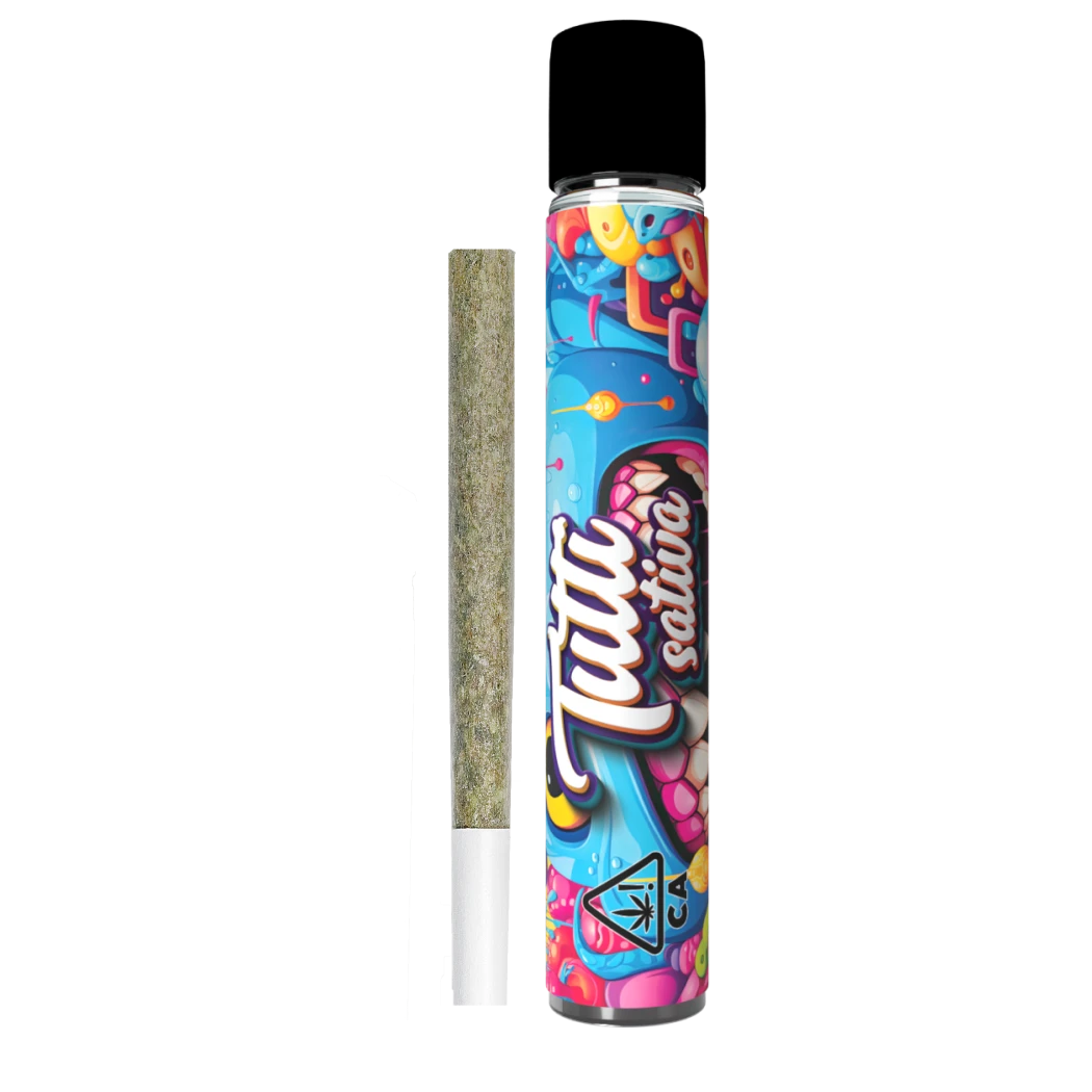 Photograph of product: INFUSED PREROLL - 1G - Oui'd - APPLE DIESE