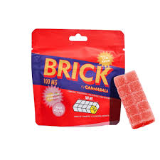Photograph of Product: CANNABALS l BRICK edibles l STRAWBERRY LEMONADE 100mg