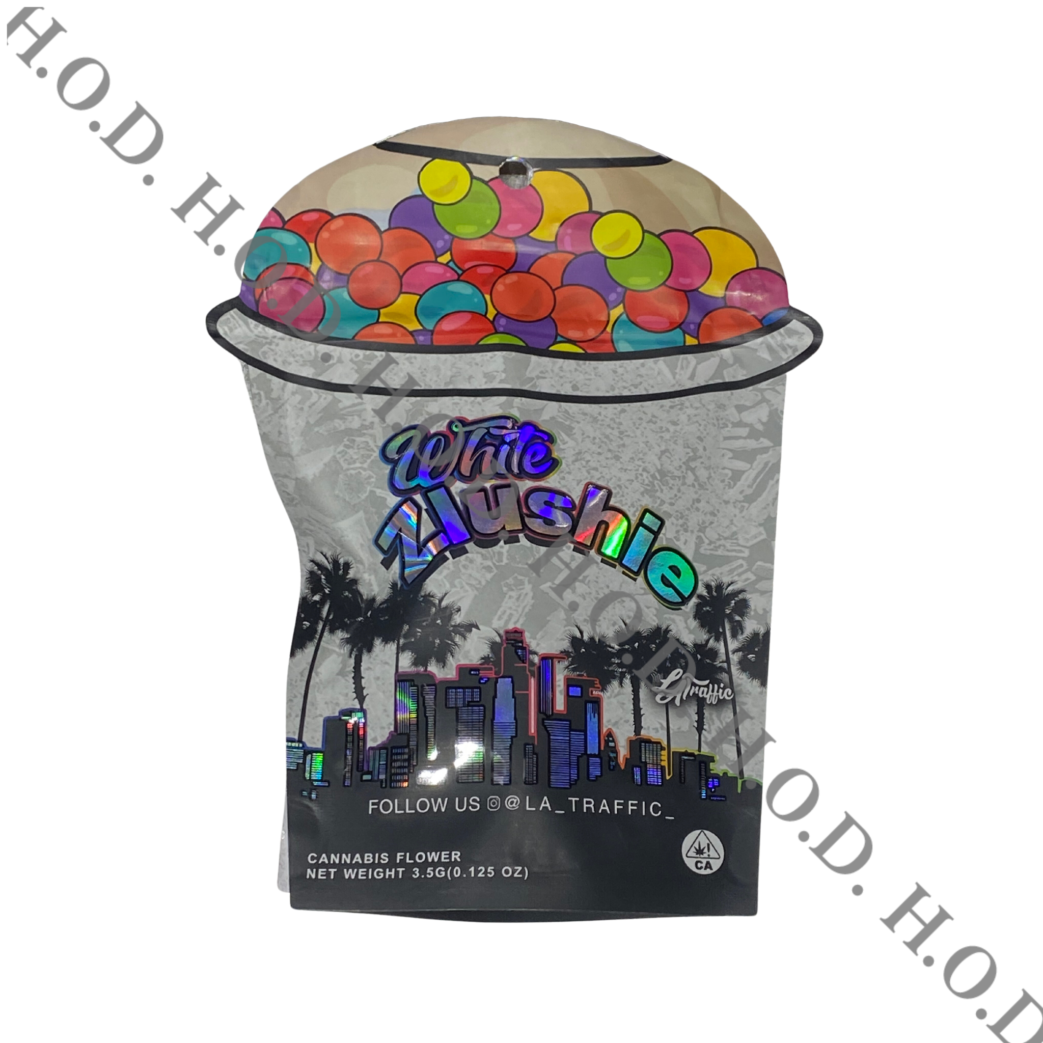 Photograph of product: LA Traffic White Zlushie 3.5g