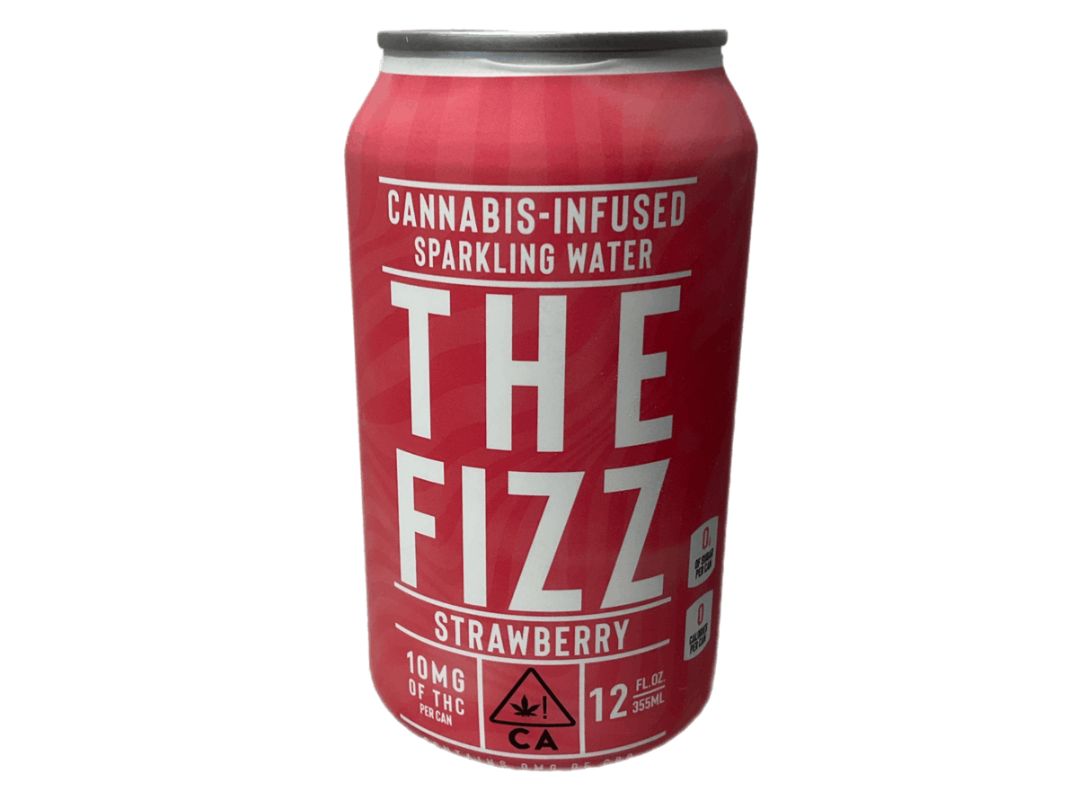 Photograph of product: The Fizz Sparkling Water - Strawberry 10mg