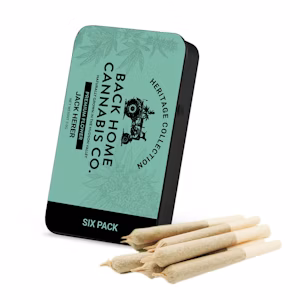 Photograph of product: Back Home Oui'd | Jack Herer | Prerolls | 6pk