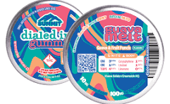 Photograph of product: Dialed In 100mg Gummies (I) Guava Melt