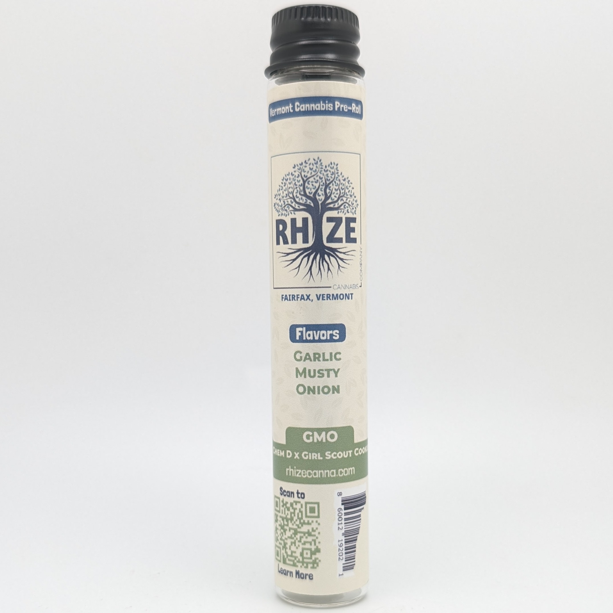 Photograph of product: GMO 1g Pre Roll (Rhize)