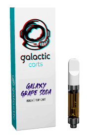 Photograph of product: Galaxy Grape Soda (I) - Vape Cart (1g)