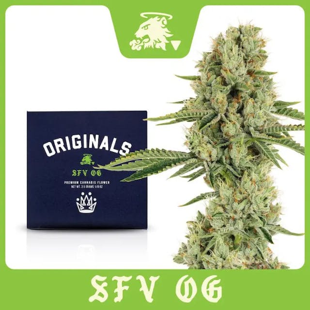 Photograph of product: SFV OG 26.40% - 3.5G - SFV OG (H)