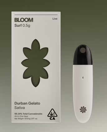 Photograph of product: Bloom Live Surf Durban Gelato Disposable