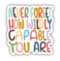 Photograph of product: Sticker - Large