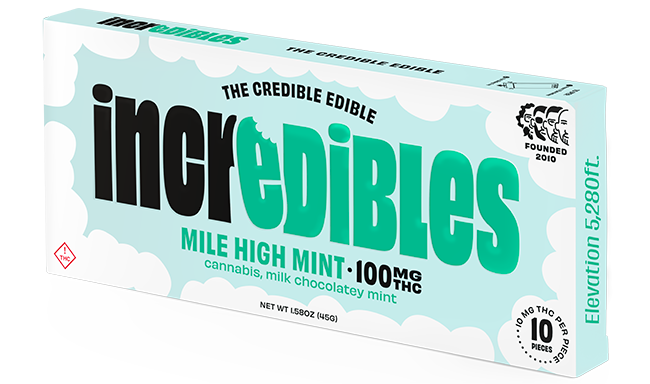Photograph of product: Mile High Mint Bar 20pk