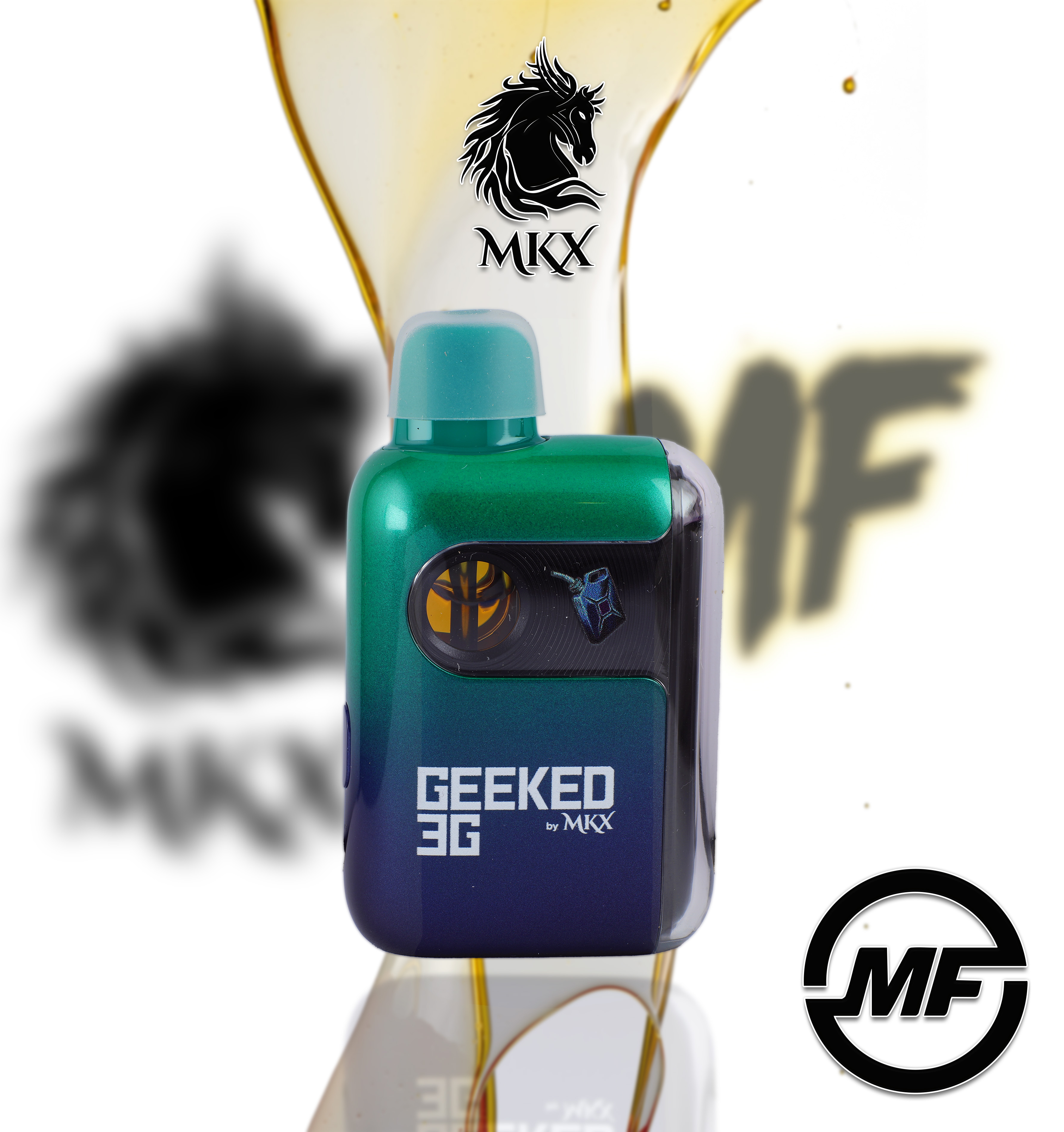 Photograph of product: Geeked By MKX | Sour Diesel | 3g Disposable