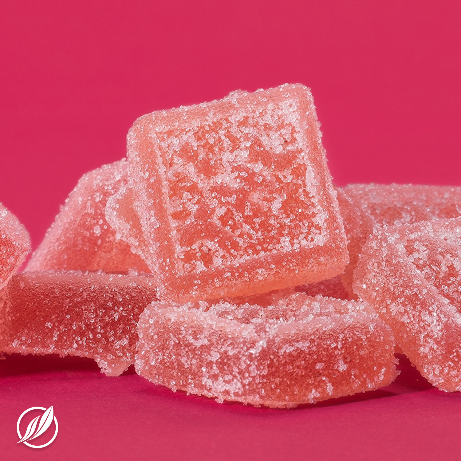 Photograph of product: Pomegranate Punch CBN:TH-oui Gummies CBN46T94.4 (25866) 10pk