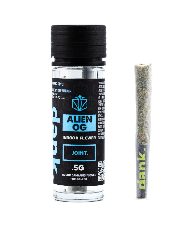 Photograph of Product: Dank | Preroll | Alien OG