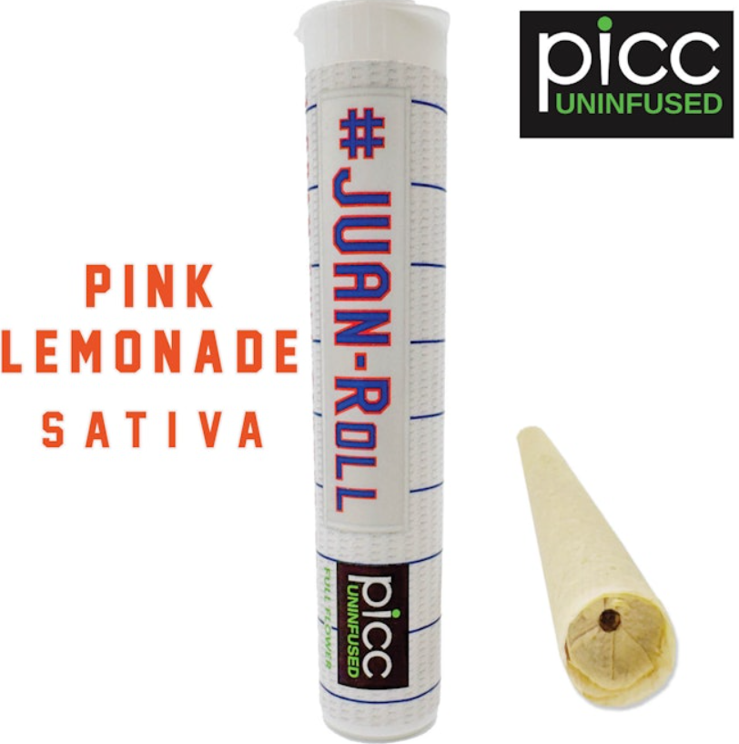 Photograph of product: #Juan-Roll - Pink Lemonade Pre-Roll