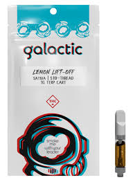 Photograph of product: Galactic - Lemon Lift-Off - Distillate Cartridge - 1g