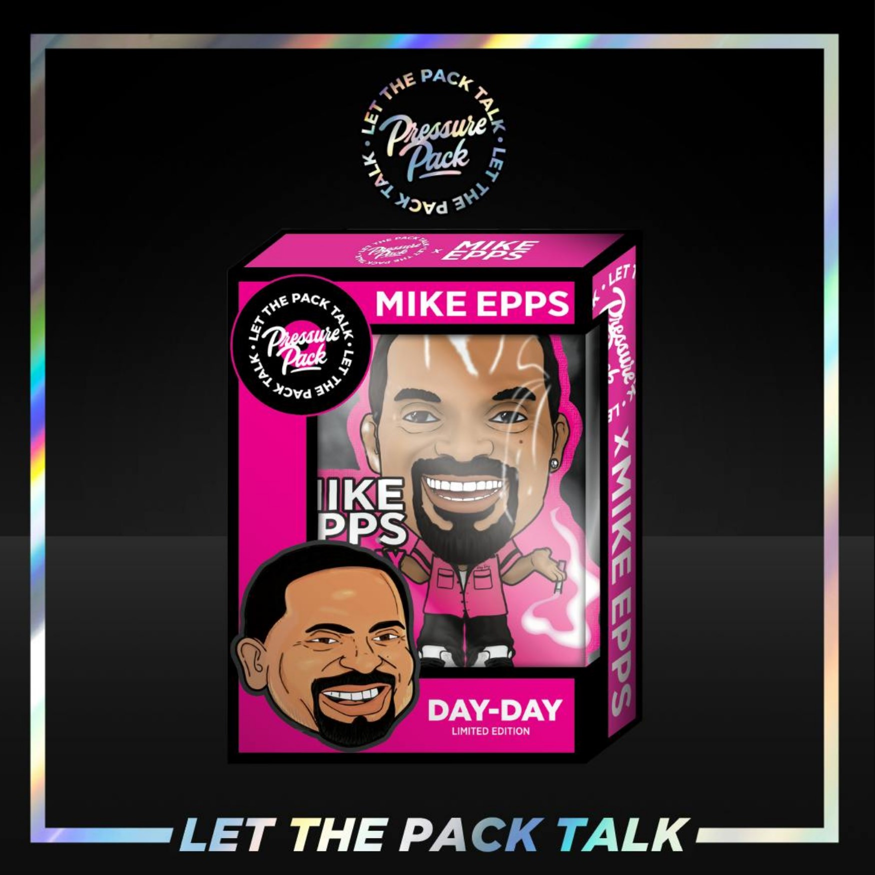 Photograph of product: Pressure Pack - Mike Epps Day-Day Pre-Packaged 3.5g
