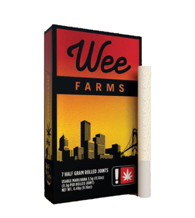 Photograph of Product: PB & J  7PK- Joints (Wee Farms)