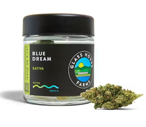 Photograph of product: Glass House Farms Blue Dream - 3.5g