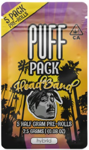 Photograph of product: Headband [H] - Prerolls 5PK
