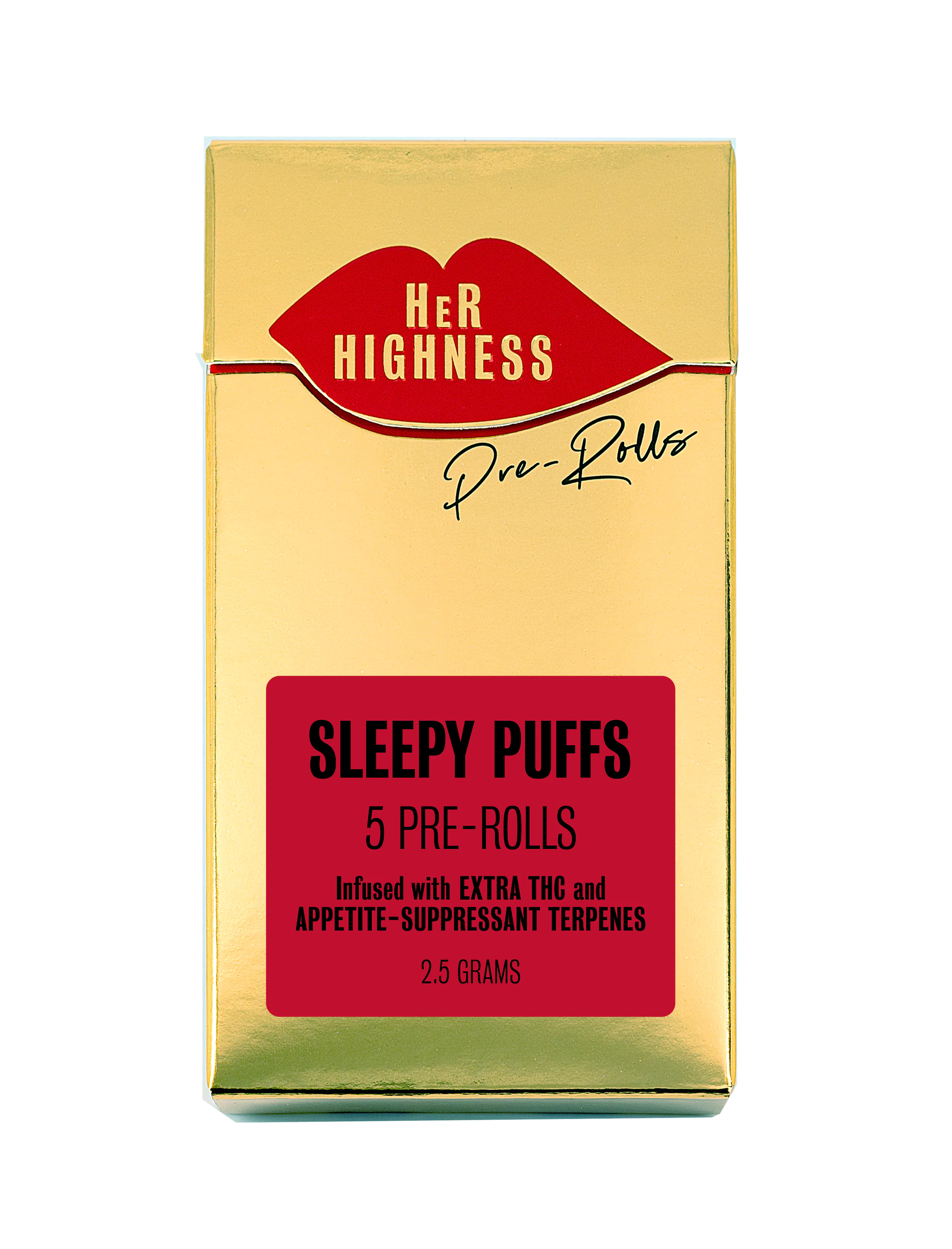 Photograph of product: Her Highness | Sleepy Puffs | Infused | 5pk | 2.5g