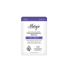 Photograph of product: Mary's Medicinal Patch Relax Oui'd 20mg TH-oui