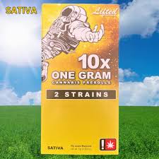Photograph of product: Blue Dream & Cinex | Duo Strain | Preroll 10pk | 10g