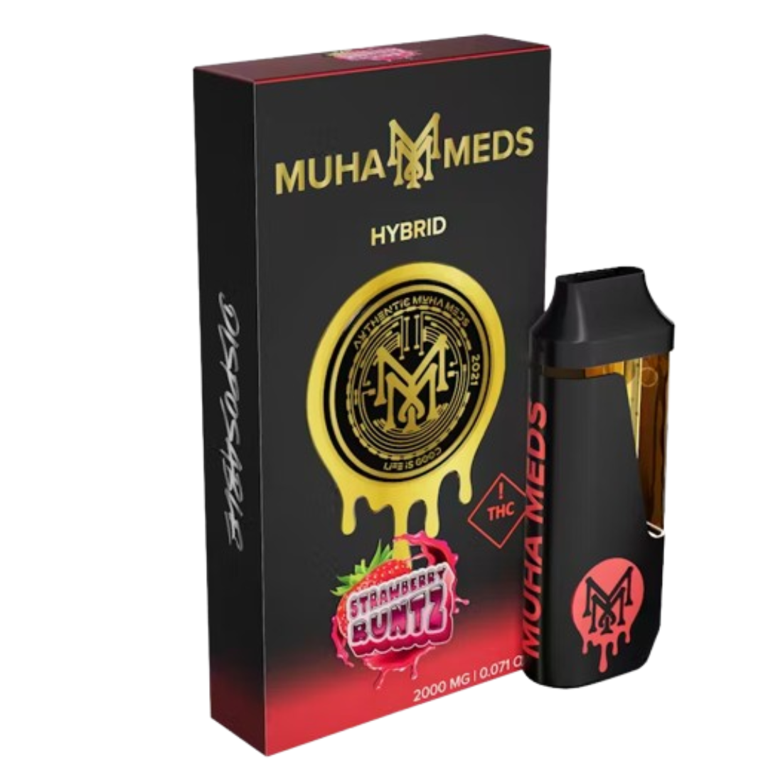 Photograph of product: MuhaMeds - 2g Disposable - Strawberry Cough