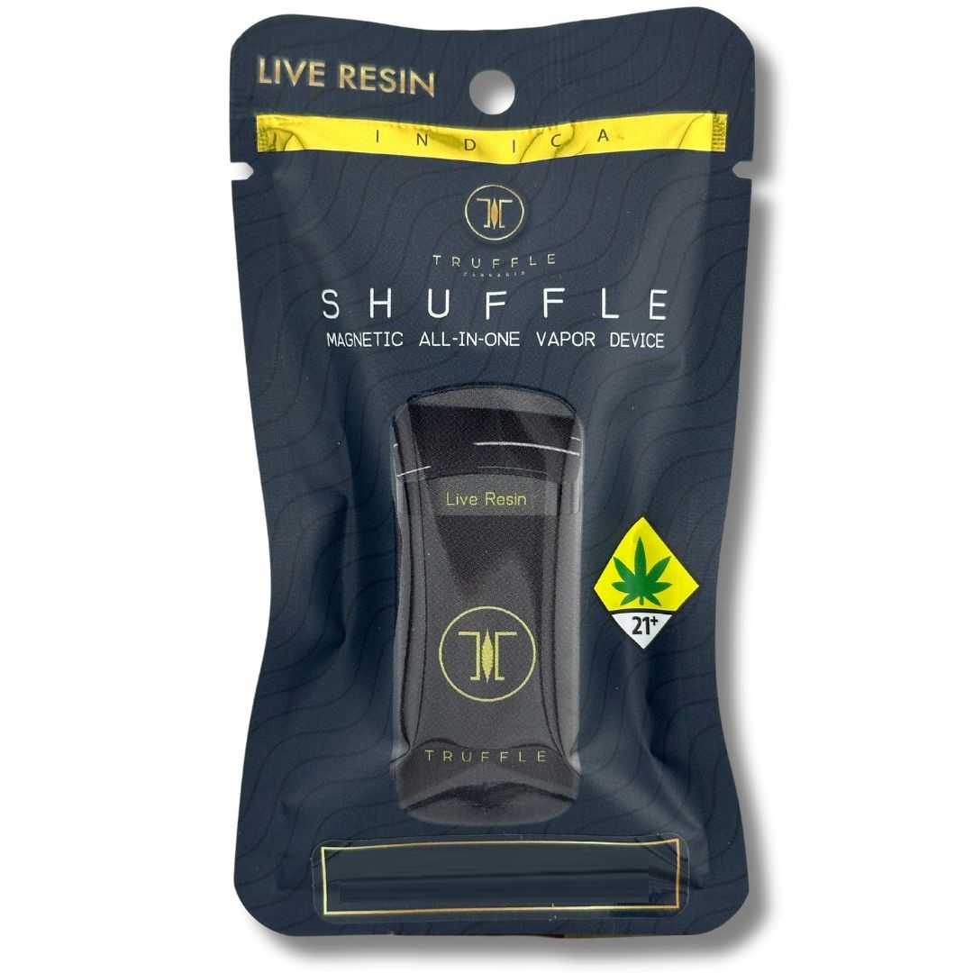 Photograph of Product: Alien Rock Candy Shuffle Live Resin Disposable (Truffle)