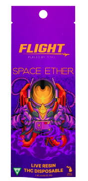 Photograph of product: Flight - Space Ether Live Resin Disposable Vape