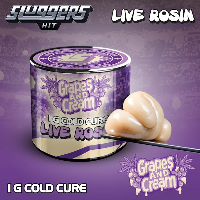 Photograph of product: Grapes & Cream | 1g Live Rosin - 