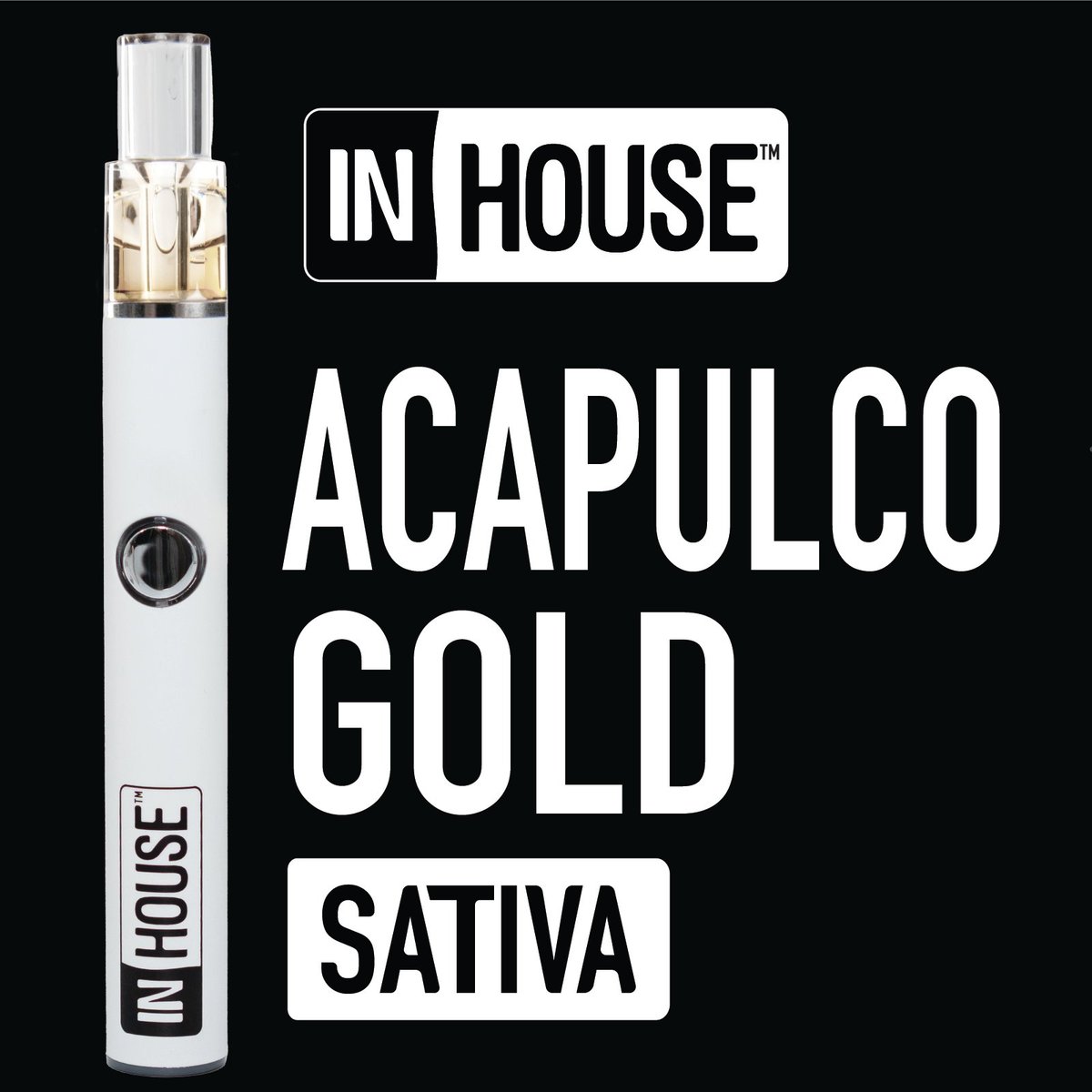 Photograph of product: Rechargeable Pen | InHouse | Acapulco Gold