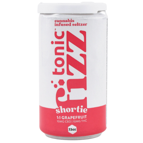 Photograph of product: Tonic Fizz Grapefruit Infused Seltzer 10mg CBD : 10mg TH-oui