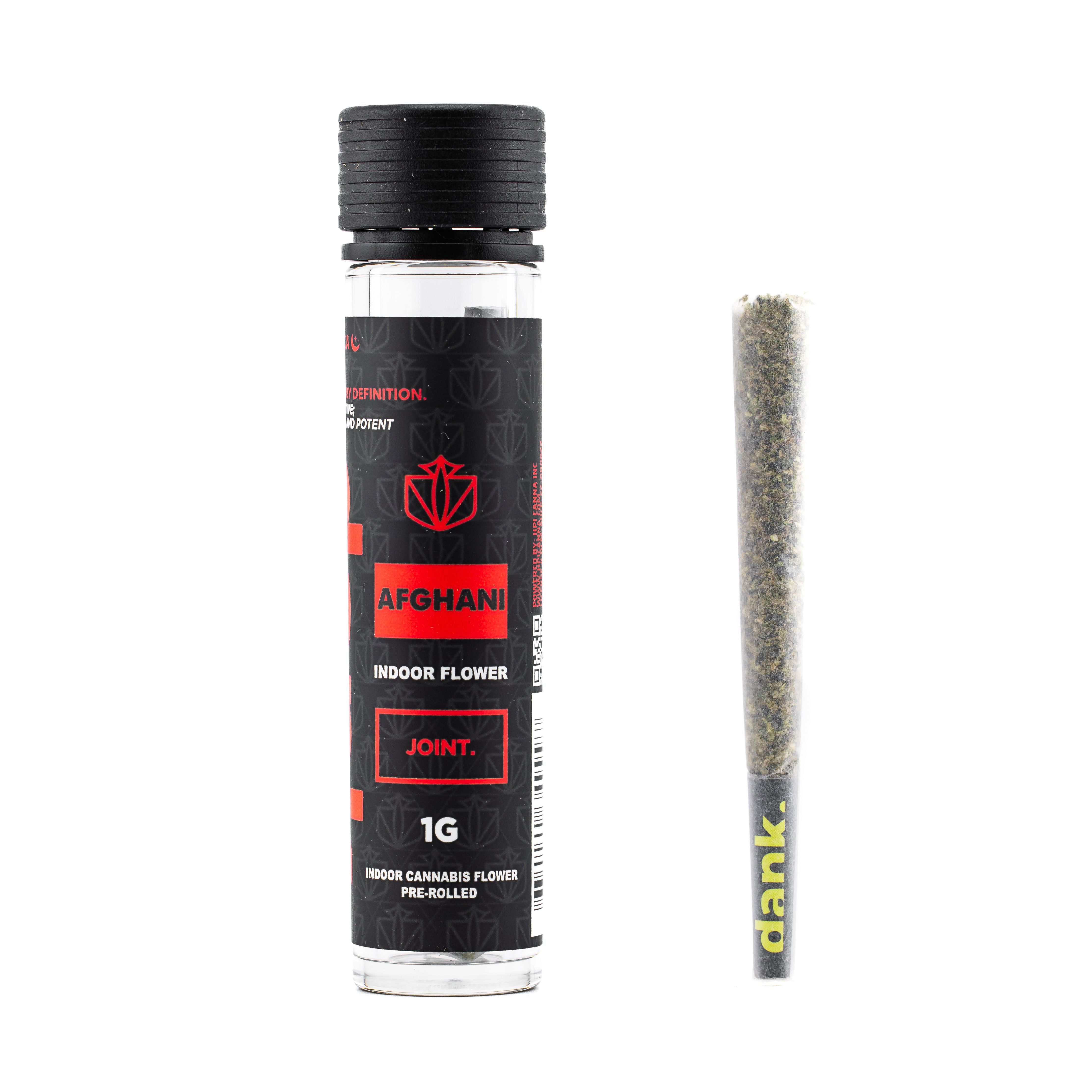 Photograph of product: Dank by Definition - Afghani - Pre Roll