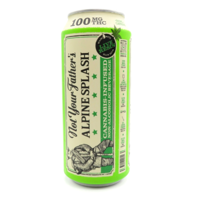 Photograph of product: Nyf   Alpine Splash | 16oz Soda 100mg + Caffeine   100 Mg