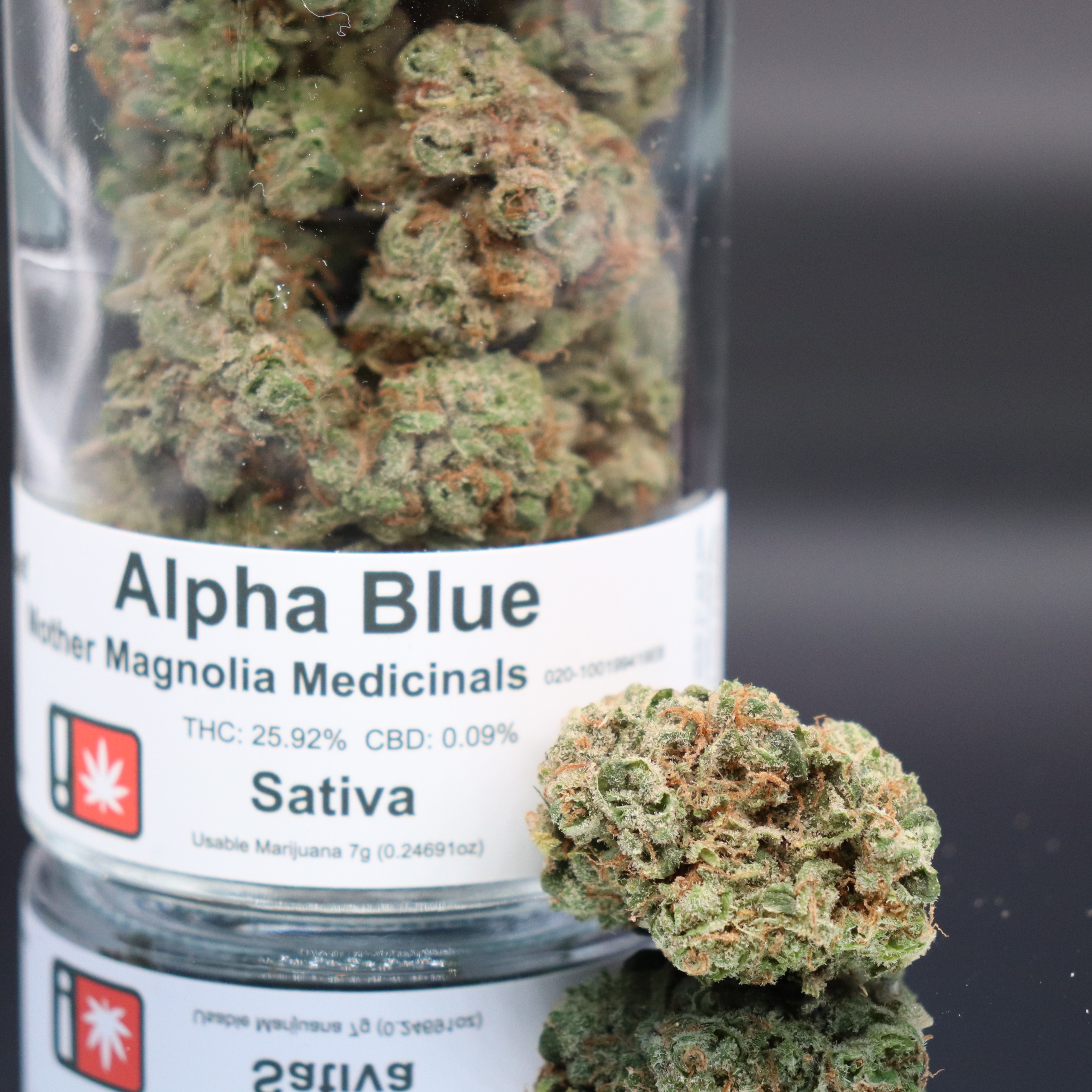 Photograph of product: Alpha Blue by Mother Magnolia Oui'd Co - 1g